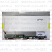 Матрица для ноутбука HP Pavilion G6-2230 (1366x768 HD) TN, 40pin, Глянцевая