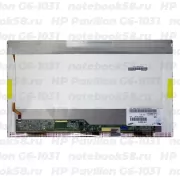 Матрица для ноутбука HP Pavilion G6-1031 (1366x768 HD) TN, 40pin, Глянцевая