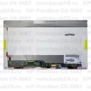 Матрица для ноутбука HP Pavilion G6-1083 (1366x768 HD) TN, 40pin, Глянцевая