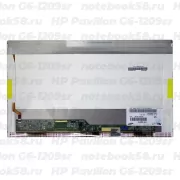 Матрица для ноутбука HP Pavilion G6-1209sr (1366x768 HD) TN, 40pin, Глянцевая