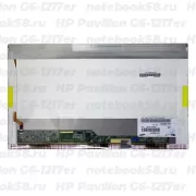 Матрица для ноутбука HP Pavilion G6-1217er (1366x768 HD) TN, 40pin, Глянцевая