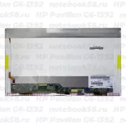 Матрица для ноутбука HP Pavilion G6-1392 (1366x768 HD) TN, 40pin, Глянцевая