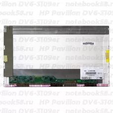 Матрица для ноутбука HP Pavilion DV6-3109er (1366x768 HD) TN, 40pin, Матовая