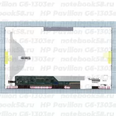 Матрица для ноутбука HP Pavilion G6-1303er (1366x768 HD) TN, 40pin, Матовая