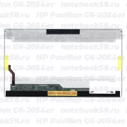 Матрица для ноутбука HP Pavilion G6-2054er (1366x768 HD) TN, 40pin, Глянцевая