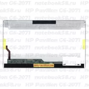 Матрица для ноутбука HP Pavilion G6-2071 (1366x768 HD) TN, 40pin, Глянцевая