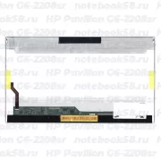 Матрица для ноутбука HP Pavilion G6-2208sr (1366x768 HD) TN, 40pin, Глянцевая