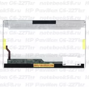 Матрица для ноутбука HP Pavilion G6-2271sr (1366x768 HD) TN, 40pin, Глянцевая