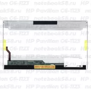 Матрица для ноутбука HP Pavilion G6-1123 (1366x768 HD) TN, 40pin, Глянцевая