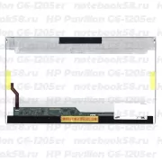 Матрица для ноутбука HP Pavilion G6-1205er (1366x768 HD) TN, 40pin, Глянцевая