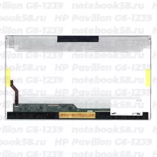 Матрица для ноутбука HP Pavilion G6-1239 (1366x768 HD) TN, 40pin, Глянцевая