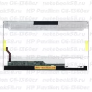 Матрица для ноутбука HP Pavilion G6-1360er (1366x768 HD) TN, 40pin, Глянцевая