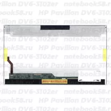 Матрица для ноутбука HP Pavilion DV6-3102er (1366x768 HD) TN, 40pin, Глянцевая