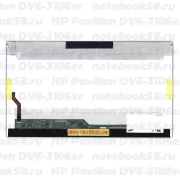 Матрица для ноутбука HP Pavilion DV6-3106er (1366x768 HD) TN, 40pin, Глянцевая