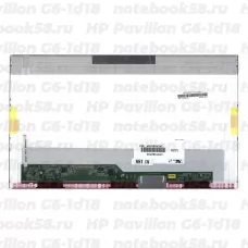 Матрица для ноутбука HP Pavilion G6-1d18 (1366x768 HD) TN, 40pin, Матовая