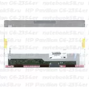 Матрица для ноутбука HP Pavilion G6-2354er (1366x768 HD) TN, 40pin, Глянцевая