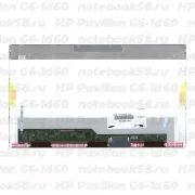 Матрица для ноутбука HP Pavilion G6-1d60 (1366x768 HD) TN, 40pin, Глянцевая