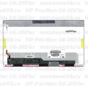 Матрица для ноутбука HP Pavilion G6-2051sr (1366x768 HD) TN, 40pin, Матовая