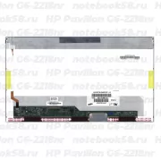 Матрица для ноутбука HP Pavilion G6-2218nr (1366x768 HD) TN, 40pin, Матовая