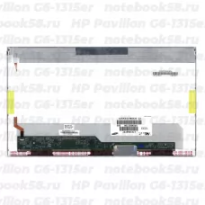 Матрица для ноутбука HP Pavilion G6-1315er (1366x768 HD) TN, 40pin, Матовая