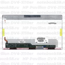 Матрица для ноутбука HP Pavilion DV6-3110er (1366x768 HD) TN, 40pin, Матовая