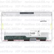 Матрица для ноутбука HP Pavilion G6-2051er (1366x768 HD) TN, 40pin, Глянцевая