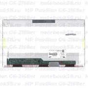 Матрица для ноутбука HP Pavilion G6-2168er (1366x768 HD) TN, 40pin, Глянцевая