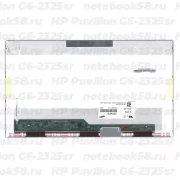 Матрица для ноутбука HP Pavilion G6-2325sr (1366x768 HD) TN, 40pin, Глянцевая