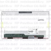 Матрица для ноутбука HP Pavilion G6-1b60 (1366x768 HD) TN, 40pin, Глянцевая