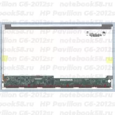 Матрица для ноутбука HP Pavilion G6-2012sr (1366x768 HD) TN, 40pin, Глянцевая