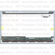 Матрица для ноутбука HP Pavilion G6-1b28 (1366x768 HD) TN, 40pin, Глянцевая