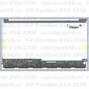 Матрица для ноутбука HP Pavilion DV6-3306 (1366x768 HD) TN, 40pin, Глянцевая