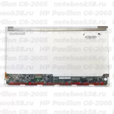 Матрица для ноутбука HP Pavilion G6-2005 (1366x768 HD) TN, 40pin, Глянцевая