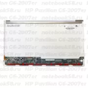 Матрица для ноутбука HP Pavilion G6-2007er (1366x768 HD) TN, 40pin, Глянцевая