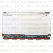 Матрица для ноутбука HP Pavilion G6-2258 (1366x768 HD) TN, 40pin, Глянцевая