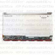 Матрица для ноутбука HP Pavilion G6-2353er (1366x768 HD) TN, 40pin, Глянцевая