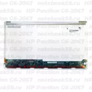 Матрица для ноутбука HP Pavilion G6-2067 (1366x768 HD) TN, 40pin, Глянцевая