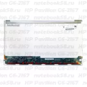 Матрица для ноутбука HP Pavilion G6-2167 (1366x768 HD) TN, 40pin, Глянцевая