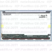 Матрица для ноутбука HP Pavilion G6-2071 (1366x768 HD) TN, 40pin, Глянцевая