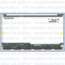 Матрица для ноутбука HP Pavilion G6-2207sr (1366x768 HD) TN, 40pin, Глянцевая