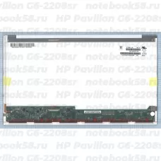 Матрица для ноутбука HP Pavilion G6-2208sr (1366x768 HD) TN, 40pin, Глянцевая