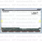 Матрица для ноутбука HP Pavilion G6-1147 (1366x768 HD) TN, 40pin, Глянцевая