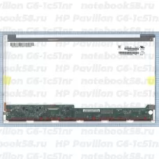 Матрица для ноутбука HP Pavilion G6-1c51nr (1366x768 HD) TN, 40pin, Глянцевая