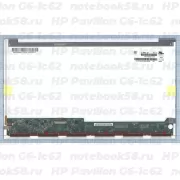 Матрица для ноутбука HP Pavilion G6-1c62 (1366x768 HD) TN, 40pin, Глянцевая