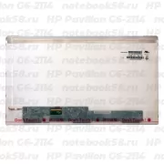 Матрица для ноутбука HP Pavilion G6-2114 (1366x768 HD) TN, 40pin, Матовая