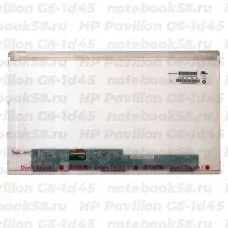 Матрица для ноутбука HP Pavilion G6-1d45 (1366x768 HD) TN, 40pin, Матовая