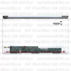 Матрица для ноутбука HP Pavilion G6-2012sr (1366x768 HD) TN, 40pin, Глянцевая