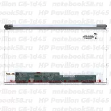 Матрица для ноутбука HP Pavilion G6-1d45 (1366x768 HD) TN, 40pin, Глянцевая