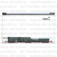 Матрица для ноутбука HP Pavilion G6-1d61nr (1366x768 HD) TN, 40pin, Глянцевая