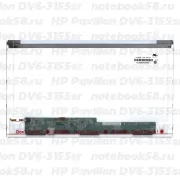 Матрица для ноутбука HP Pavilion DV6-3155sr (1366x768 HD) TN, 40pin, Глянцевая